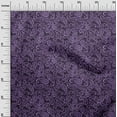thumbnail image 3 of oneOone Cotton Jersey Violet Fabric Paisleys Sewing Material Print Fabric By The Yard 58 Inch Wide, 3 of 4