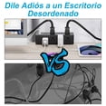 thumbnail image 4 of Multicontacto Escritorio, Conector Multiple Regleta, 1 USB-C, 3 USB-A y 9 Salidas de CA, Multicontac, 4 of 8