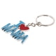 thumbnail image 3 of Llavero Zulema Moderno Colgante Aleación de Zinc Azul/Rojo, 3 of 8