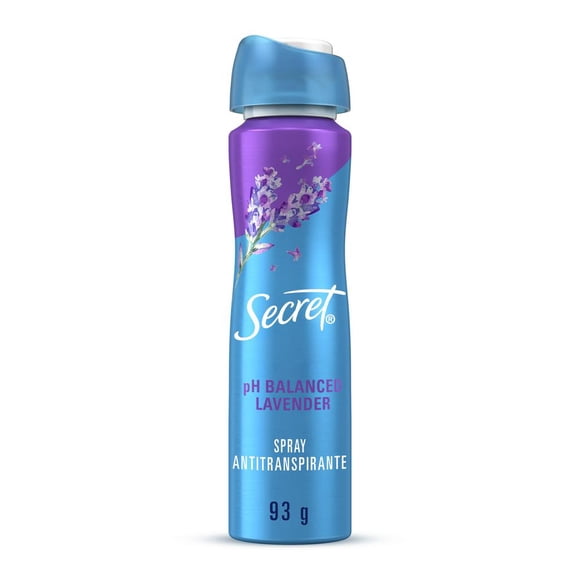Spray Antitranspirante Secret pH Balanced Lavender Seco 93 g / 150 ml