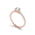 thumbnail image 2 of 1 Carat T.W. Diamond Classic 14kt Rose Gold Engagement Ring, 2 of 4