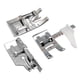thumbnail image 3 of Prensatelas de encuadernación al bies ajustable, accesorio para máquina de coser, para caldo Singer de vástago bajo, 3 of 7