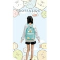 thumbnail image 7 of Roffatide Anime Sumikko Gurashi Game White Bear Tonkatsu Print Casual Backpack Green Canvs Schoolbag, 7 of 7