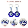 thumbnail image 4 of MasteelfCA 2 Pcs Creative Evil Eye Key Chain Fashion Bag Hanging Pendant Practical Key Ring, 4 of 7