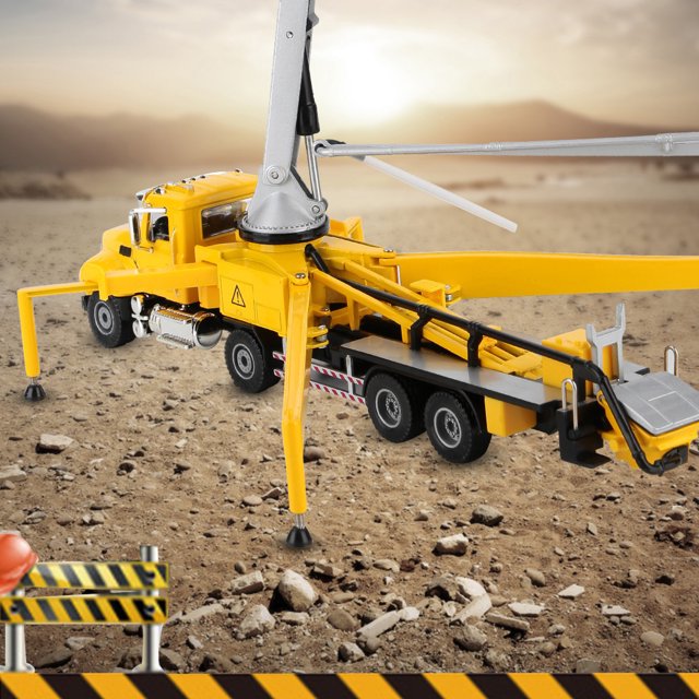 Engineering Vehicle Toy, Perfect Gift Firm Durable Stabilizing 4 Stretchable Legs Vehicle Toy High Simulation For Outdoor Play
