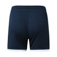 thumbnail image 5 of Angala Mens Shorts Elastic Waist Running Shorts Summer Stretch Slim Fit Fitness Athletic Mens Shorts Size Xl Navy, 5 of 7