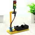 thumbnail image 3 of Rvidsgi 1Set Educational Kit Novelty Brain Development Handmade Traffic Light Technology Kit for Home, 3 of 7