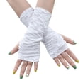 thumbnail image 2 of Guantes góticos Yuyangstore sin dedos para adultos Steampunk, 2 of 7