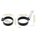 thumbnail image 2 of XMMSWDLA Stainless Steel Egg Rings with Silicone Oil Brush Egg Cooking Rings Pancake Non Stick Ring Mold for Breakfast Pancakes Fried Eggs Omelette Sandwich Burge, 2 of 2