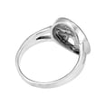 thumbnail image 6 of Tranquil Tree of Life Emblem Sterling Silver Ring-8, 6 of 7