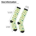 thumbnail image 5 of Fotbe Cartoon Fruit print Women's Men's Novelty Crew Socks Cotton Socks Knee High Socks for Walking,Running,Nurses,Pregnancy, 5 of 9