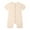 Beige, variant on TOOYOU Boys Romper Baby Pajamas Zipper Short Sleeve Sleeper Jumpsuit Leisure Playsuit Bodysuits For Toddler ,Size 6-12 Months Beige