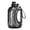 Black, variant on Large 28L Outdoor Hydration Jug with Straw and Chug Lid Leakproof Portable Sports Bottle for Hiking Gym Camping Travel