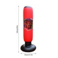 thumbnail image 2 of ERK 1Pcs Inflatable Punching For Adults And Kids With Stand Base Heavy Duty Training For Fitness Boxing MMA, 2 of 4