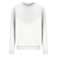 thumbnail image 3 of Kovlvoll Womens Crewneck Sweatshirts Long Sleeve Tops Loose Casual Oversized Sweatshirt Fall Athletic Pullover Top, 3 of 4