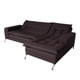 thumbnail image 2 of Sofá Cama M & E Muebles Carmen Modular Chocolate de Lino Derecha, 2 of 9