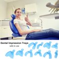 thumbnail image 4 of 10 Uds bandejas de impresión Dental suministro Dental soporte de dientes plástico dentista TFixol Bandejas de impresión, 4 of 7