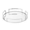 thumbnail image 1 of Home Details 26424-CHR Plateau de Meuble-Lavabo Miroir Design Rond Moderne, 1 of 1
