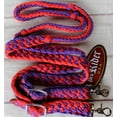 thumbnail image 2 of Challenger 8' x 1" Horse Western Knotted Braided Nylon Competition Reins 607162, 2 of 2