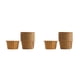 thumbnail image 4 of Wosthever 50 piezas de tazas para muffins de papel de aluminio resistente para hornear magdalenas, bandeja para cocinar, cocina, boda, Type1 NO1, 4 of 6
