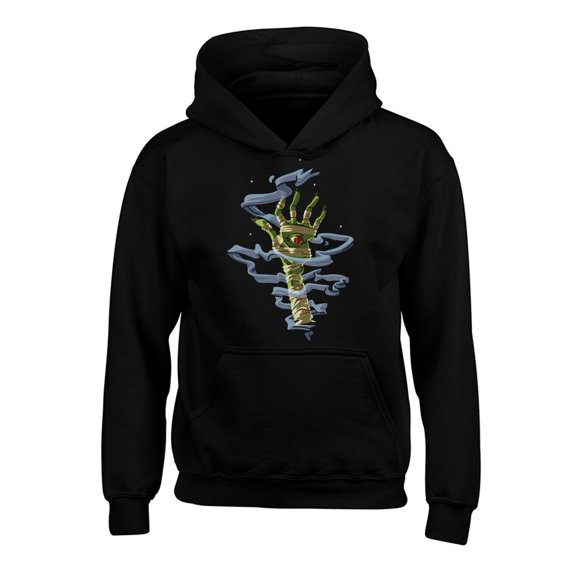 Awkward Styles Halloween Hoodies for Kids Mummy Hand Hooded Youth Sweatshirt