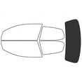 thumbnail image 2 of Rvinyl Window Tint Kit Compatible with Volkswagen R32 2008 - Rear Windshield Precut Kit - 20%, 2 of 8