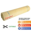 Fence4ever 8ft x 25ft Tan Beige Sunscreen Shade Fabric Roll 95% UV Block