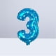 thumbnail image 3 of Globos digitales de aluminio de 32 pulgadas con números, ideales para fiestas, cumpleaños, bodas y aniversarios (número 3 impreso en azul), 3 of 7