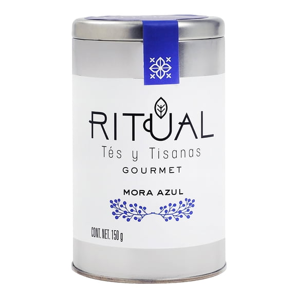 Ritual Gourmet Tisana de Mora Azul Lata de 150 gramos