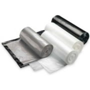 Berry Global Steel-Flex Super Hexene/LLDPE Blend 0.45 Mil White Coreless Roll Can Liner, 24 x 32 inch -- 500 per case.