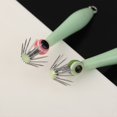 thumbnail image 4 of Noctilucent Simulation Angling Luminous Sleeve-fish Octopus Bait Wood Shrimp Lures Squid Hook with fish eyes Fishing Tackle LUMINOUS 12G, 4 of 8