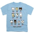 thumbnail image 2 of Tama and Friends Group Names Kids T Shirt for Youth Boys and Girls, Light Blue, Large, 2 of 5