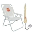 thumbnail image 4 of Chaise de Plage Pliable pour Enfants, Légère et Portable, Confortable et Robuste, Parasol anti-UV pour Activités de Plein Air, 4 of 7