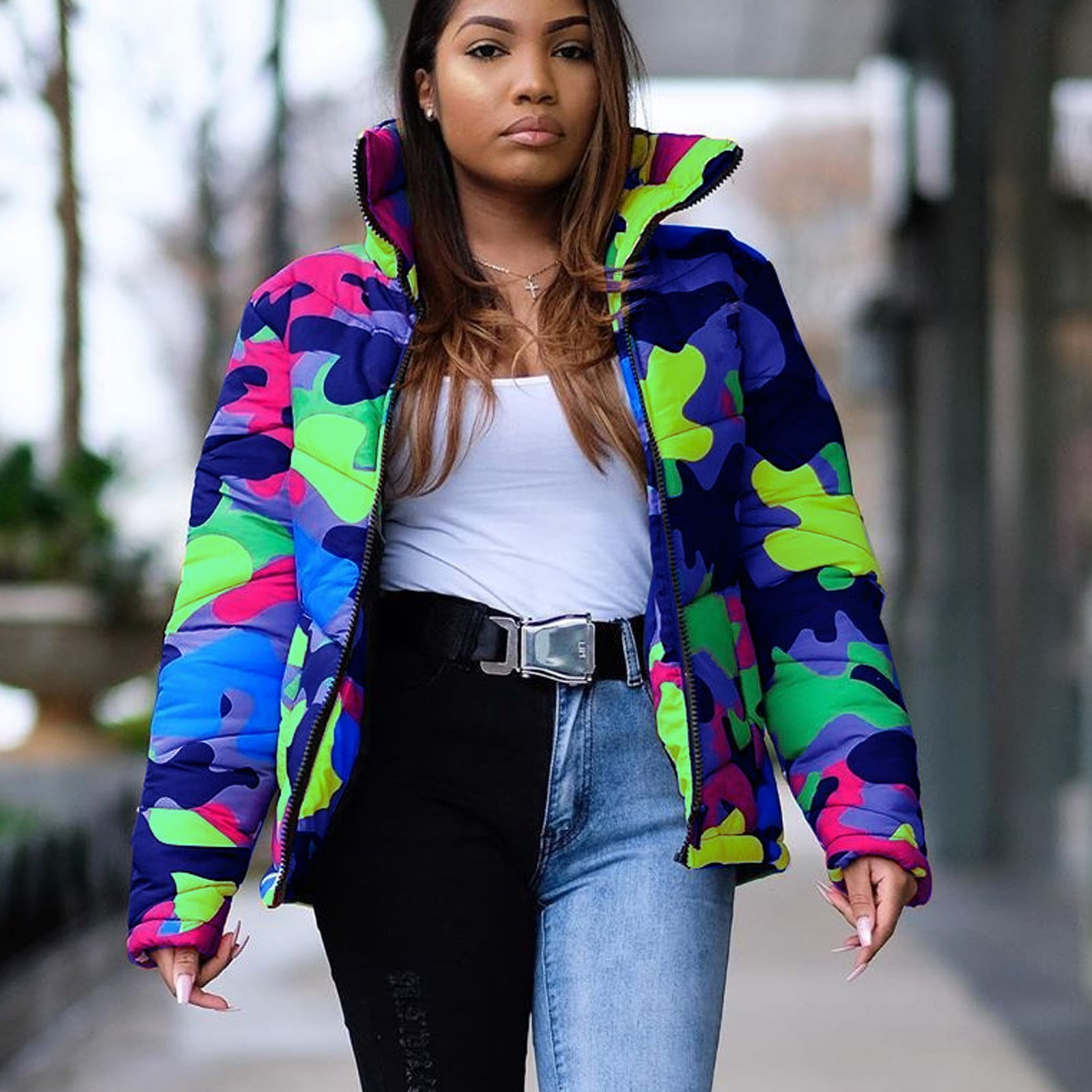 Womens Coats And Jackets Clearance UniTrendy Long Sleeve