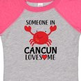 thumbnail image 4 of Inktastic Someone in Cancun Loves Me Boys or Girls Baby Bodysuit, 4 of 5