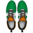 thumbnail image 5 of Customuart St Patricks Day Shoes Mens Running Shoes Green Sneakers Size 3.5, 5 of 5
