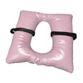 thumbnail image 1 of Cojín de asiento suave acolchado para inodoro de cabecera, cojín para asiento de inodoro, funda para almohadilla de asiento Rosa claro, 1 of 8