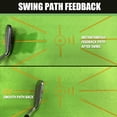 thumbnail image 4 of Golf Hitting Mat Golf Training Mat for Swing Path Feedback Detection Batting For Home Indoor Outdoor Golf Practice Mat Style 1, 4 of 6
