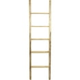 thumbnail image 3 of Ekena Millwork 19"W x 72"H x 3 1/2"D Vintage Farmhouse 5 Rung Ladder, Barnwood Decor Collection, Natural Barnwood, 3 of 13