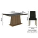 thumbnail image 3 of Juego de Comedor Madesa Oxford Mesa de Vidrio 6 Sillas Marrón/Negro 01, 3 of 10