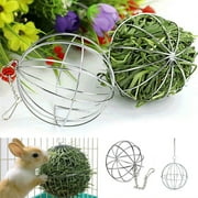 COUTEXYI New Sphere Treat Ball Guinea Pig Hamster Rabbit Rat Feed Dispenser Ball Toy