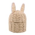 thumbnail image 1 of unbranded Cesta Tejida A Mano Para Y Verduras Con Tapa Beige Para Uso Doméstico, 1 of 6