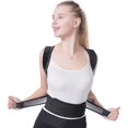 thumbnail image 4 of ruzhgo Adjustable Posture Corrector Back Support for Men Women Back Brace with 2 Removable No.3, 4 of 6