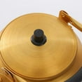 thumbnail image 6 of Portable Tea Kettle Kettle Anti-scalding Handle Lightweight Gold Multifunction Kettle for Outdoor Kitchen Hiking Camping , Gold,, 6 of 9