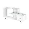 thumbnail image 2 of 48-Inch TV Stand with Faux Marble Top / Fit TV up to 89 Inches, 2 of 2