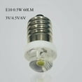 thumbnail image 2 of 3/4.5/6V 0.5W 6000K White Led E10 Replacement Bulb for Flashlight Lantern Torch, 2 of 6