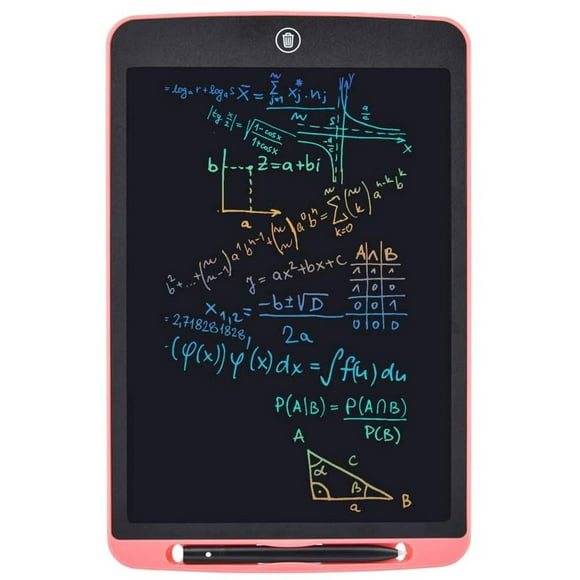 LCD Écriture Table à Dessin, Coloré Dessin Tablette Enfants Doodle Board Écriture Board