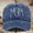 Navy, variant on HNMKIU MOM Embroidered Baseball Cap Style Adjustable Dad Hat For Women And Men Purple,One Size