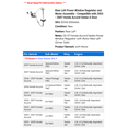 thumbnail image 2 of Rear Left Power Window Regulator and Motor Assembly - Compatible with 2003 - 2007 Honda Accord Sedan 4-Door 2004 2005 2006, 2 of 2
