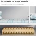 thumbnail image 4 of Zapatera Organizador de Bambú forma de x 6 Niveles para Almacenamiento de Zapatos, 4 of 8